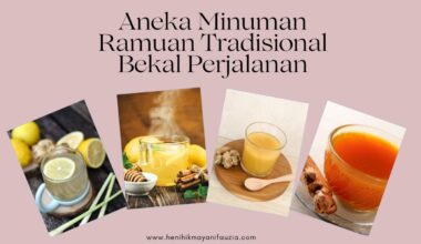 Minuman Ramuan Tradisional Bekal Perjalanan