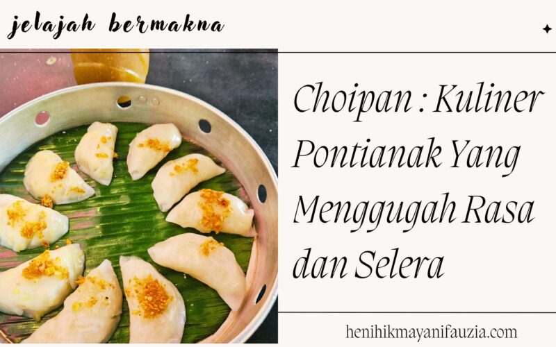 Choipan kuliner Pontianak