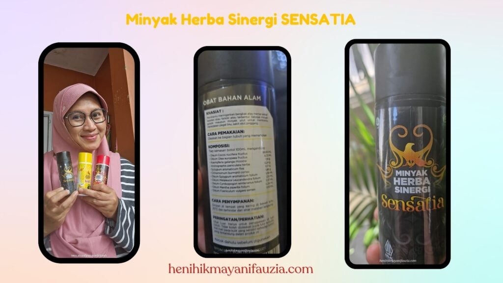 Minyak herba sinergi Sensatia