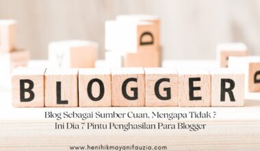 Pintu penghasilan para blogger