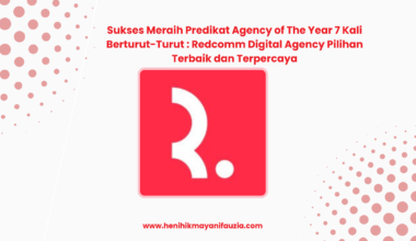 Redcomm sebagai Agency of the Year 7 tahun berturut-turut