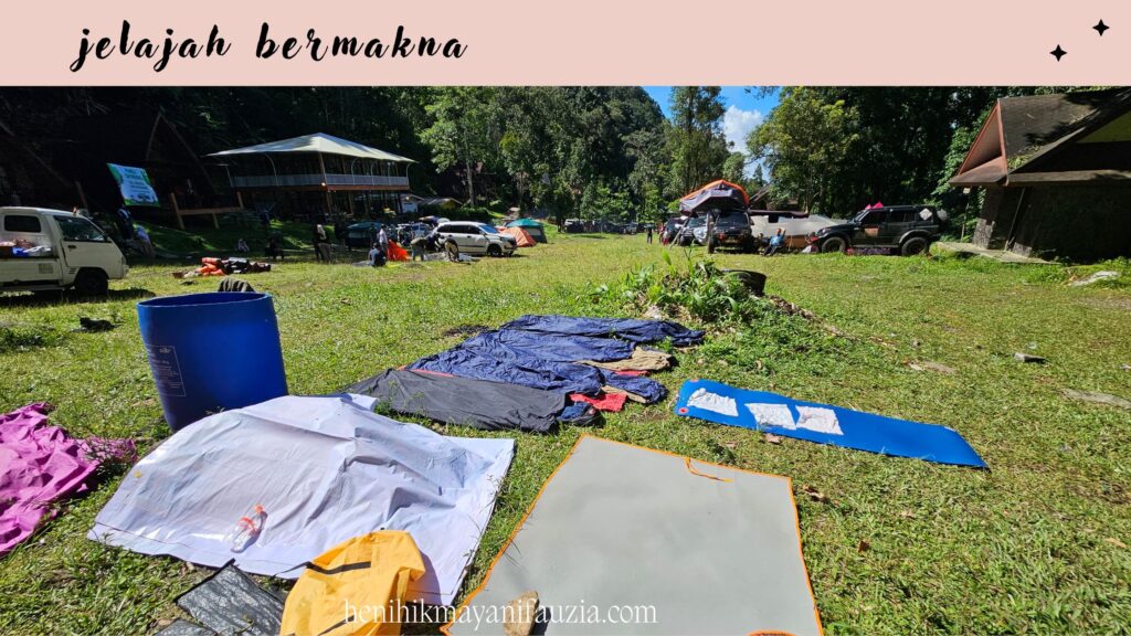 Camping di Paseban Fly Resort Pondok Halimun