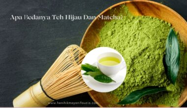 Apa bedanya teh hijau dan matcha