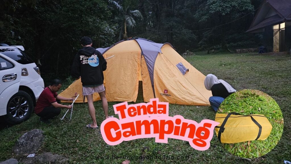 Perlengkapan dasar camping