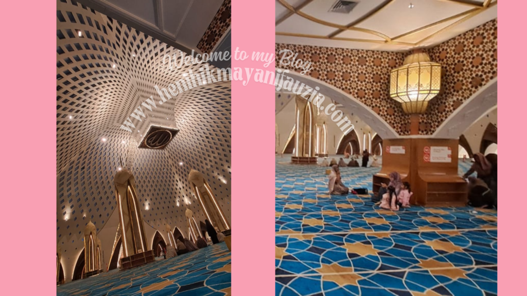 Lampu gentur masjid raya Al jabbar