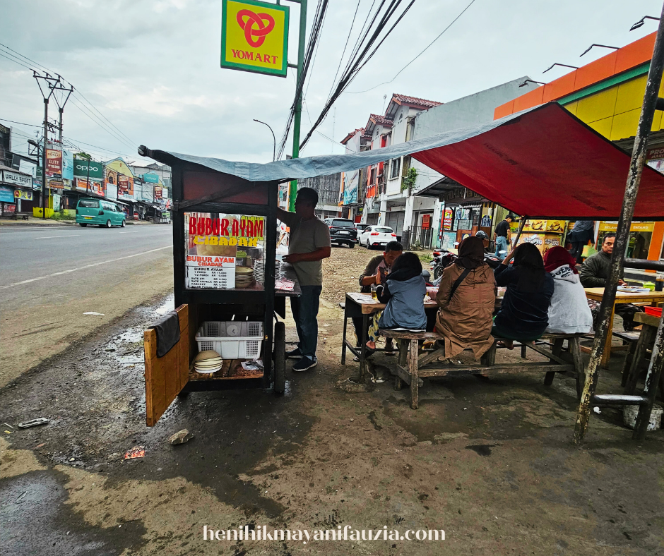 Bubur ayam Cibadak Sukabumi