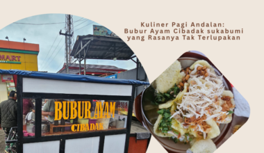 Bubur ayam Cibadak Sukabumi