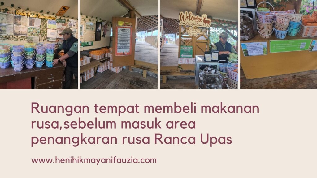 Penangkaran rusa Ranca Upas