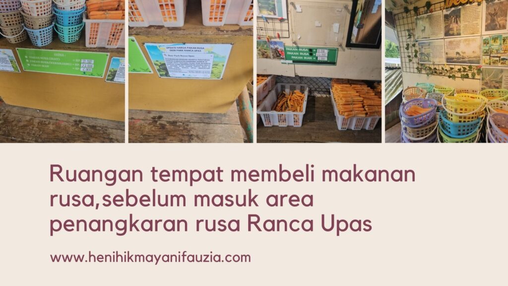 Penangkaran rusa Ranca Upas