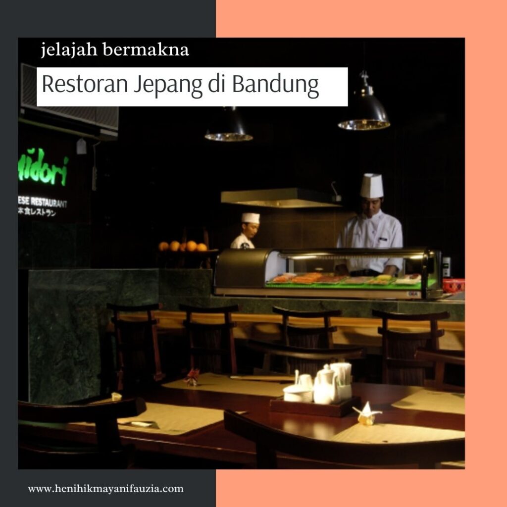 Shinisuka restoran jepang