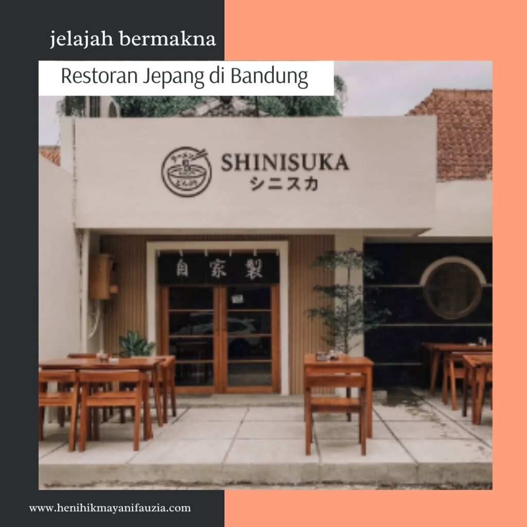 Shinosuka restoran Jepang di Bandung