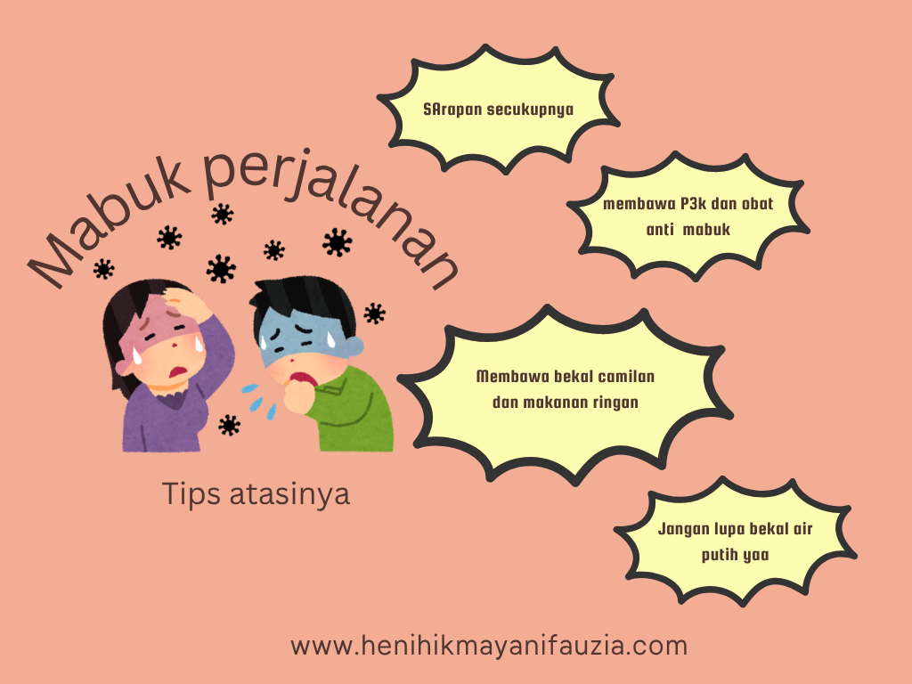 Tips Antisipasi Mabuk Kendaraan