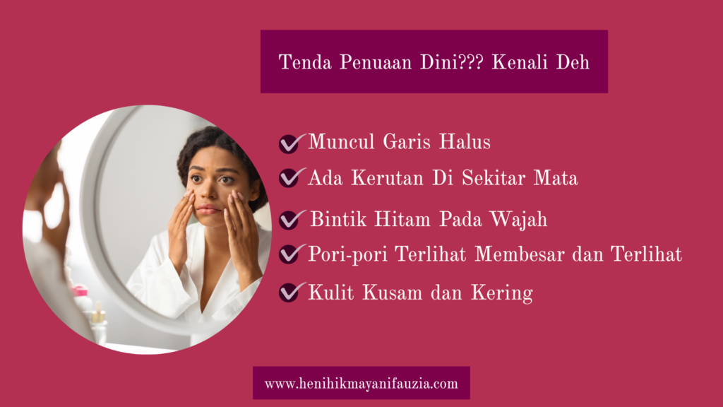 Tanda Penuaan Dini