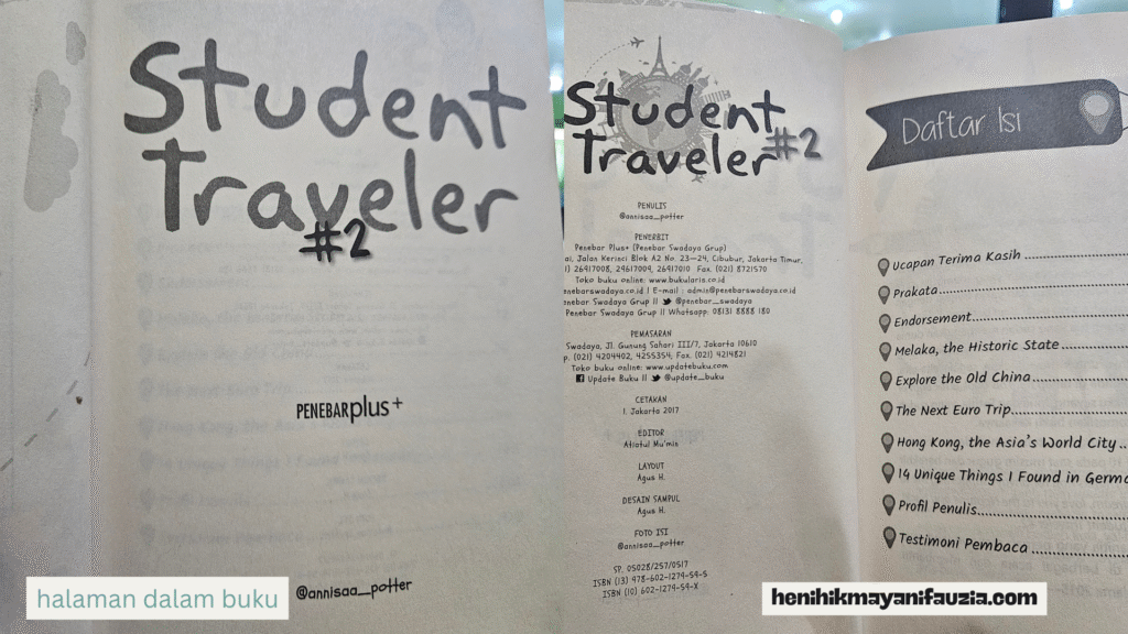 Review Buku Traveling : Student Traveler #2
