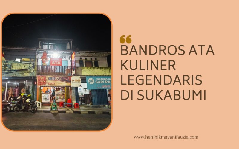 Bandros Ata kuliner legendaris di Sukabumi