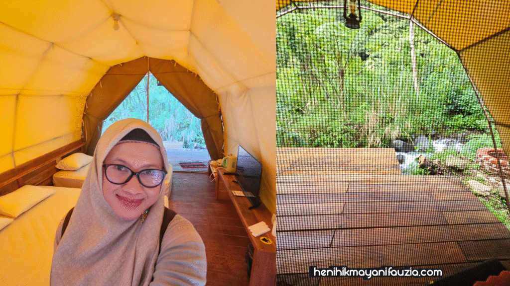 Glamping taman kopi Guntang