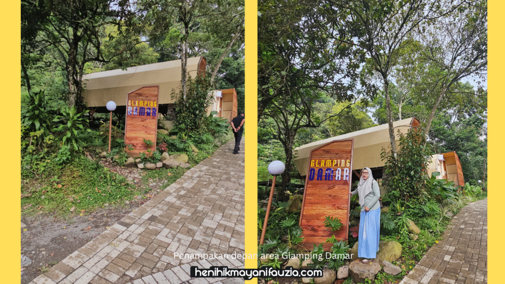 Glamping Taman kopi guntang Bandung