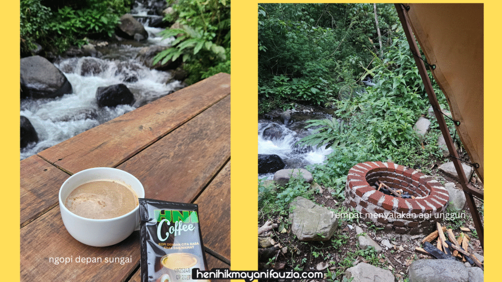 Glamping taman kopi guntang