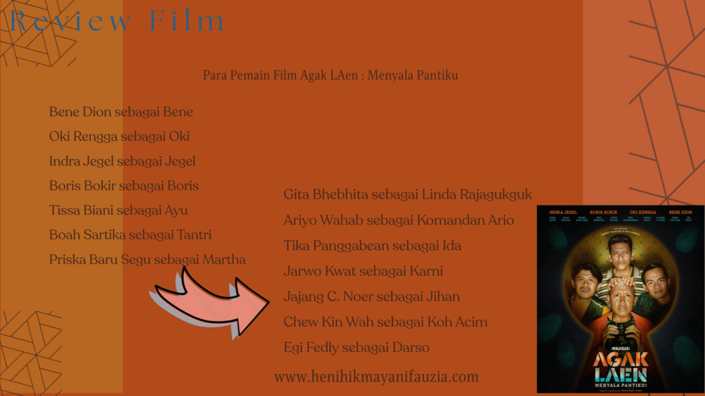 Review film Agak laen: Menyala Pantiku