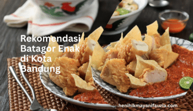 Batagor enak di kota Bandung