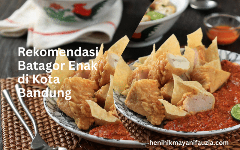 Batagor enak di kota Bandung