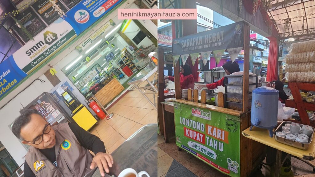 Belia Food kedai sarapan enak depan Masjid DT Bandung