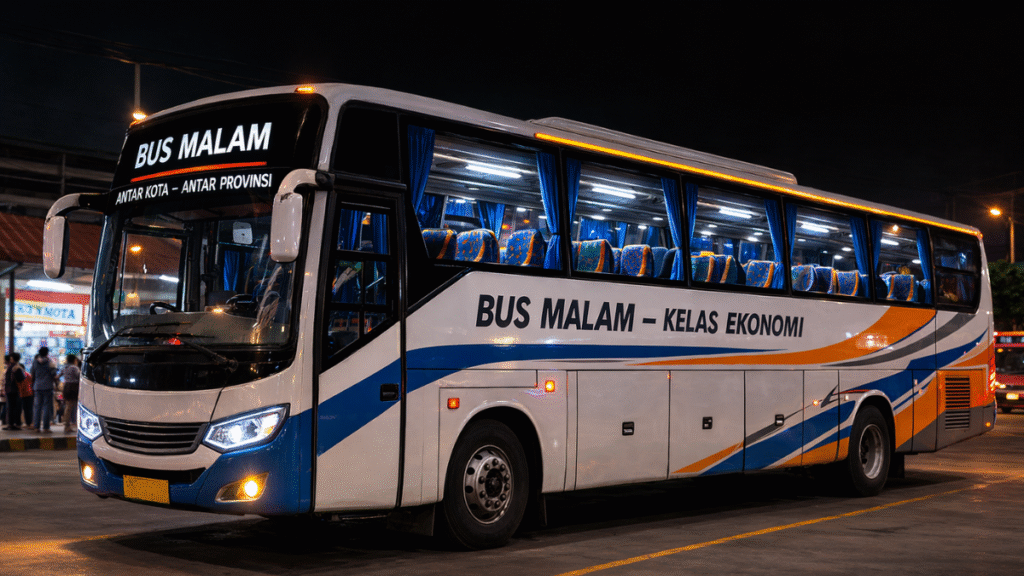 jenis bus malam