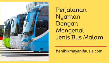 jenis bus malam