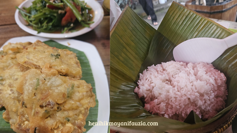 Tempe mendoan di RM Pawon Ligar