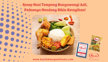 Resep Nasi Tempong Banyuwangi