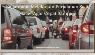 Perjalanan saat macet