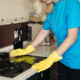 cara membersihkan dapur