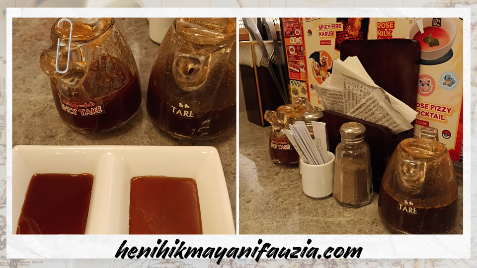 Tare sauce di Gyu Kaku Japanese BBQ 
