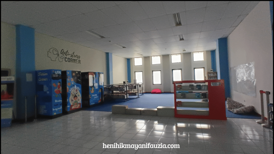 Perpustakaan UPI lantai dua