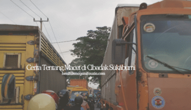 macet di Cibadak Sukabumi