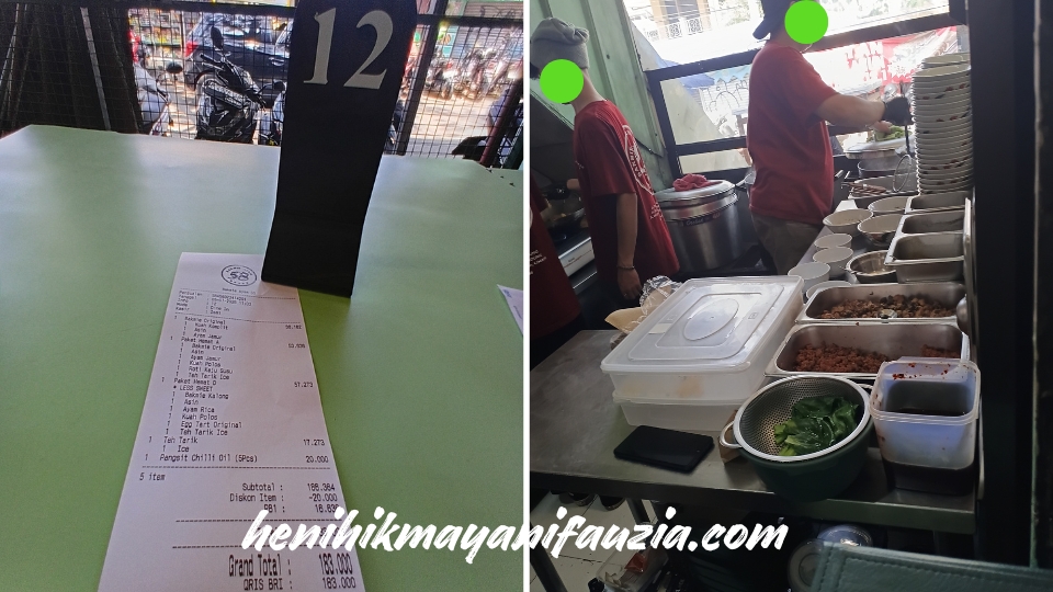Menu makan Bakmie ayam 58