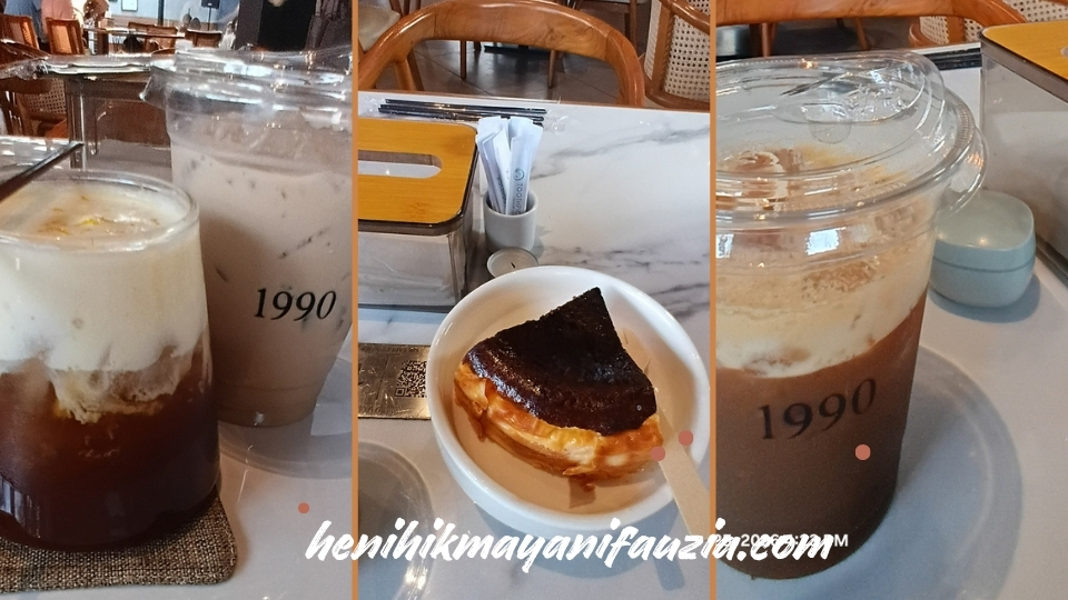 menu di 1990 Caffeenery Sukabumi