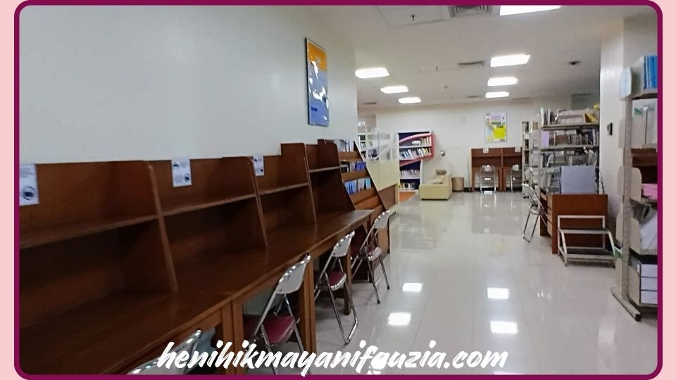 study carrel di Perpustakaan YARSI