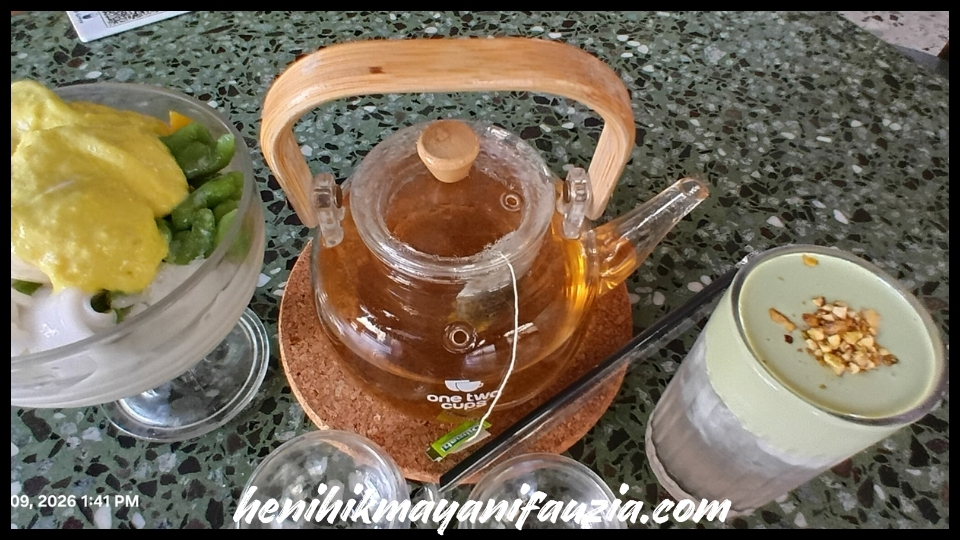 Minuman di D'Green resto dan cafe Sukabumi