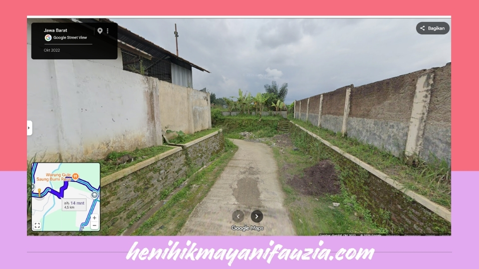 Situ Cijeruk rute Selabintana
