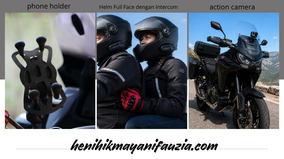 Perlengkapan Motor Agar Nyaman Saat Touring