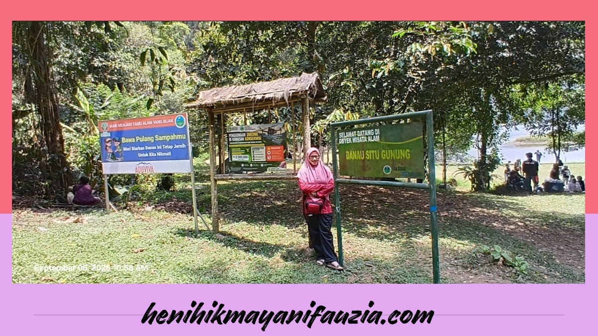 Danau Situ Gunung Sukabumi