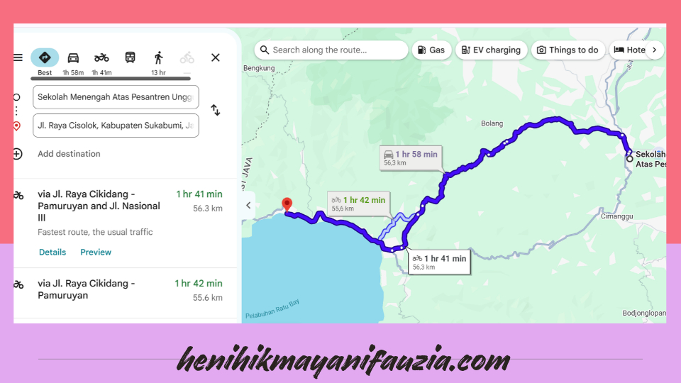 Touring ke Sawarna