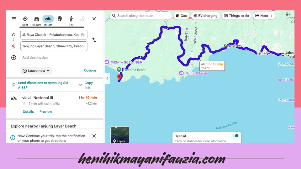 touring ke sawarna